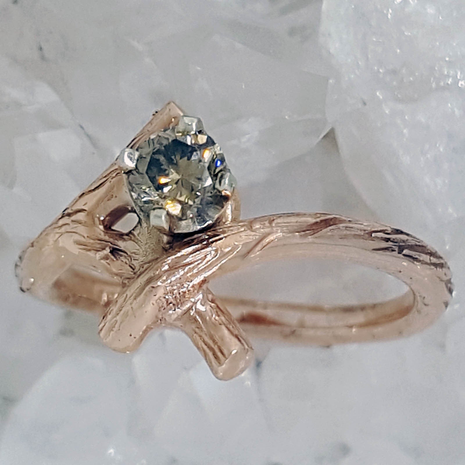 Chocolate wedding hotsell ring sets