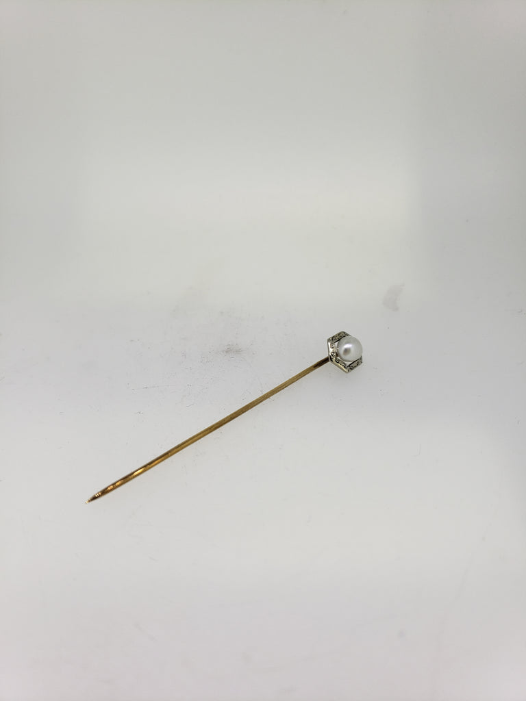 Vintage Pearl Stick Pin