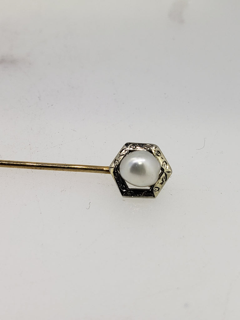Vintage Pearl Stick Pin
