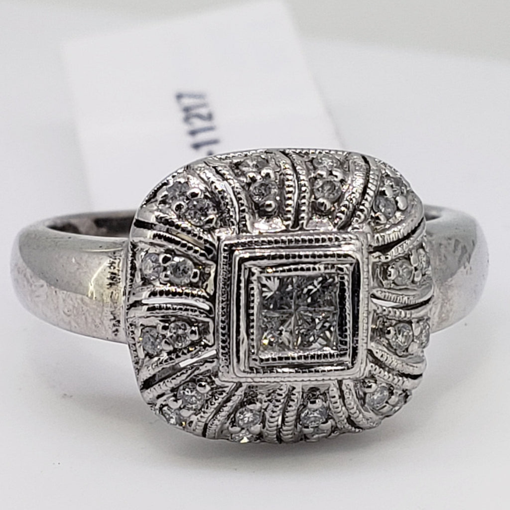 Vintage 14k Diamond Ring