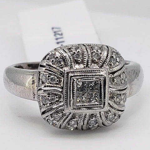 Vintage 14k Diamond Ring