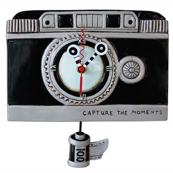 Clock "Capture the Moments"