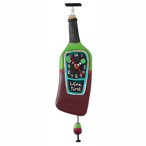 Clock "Wine Time"