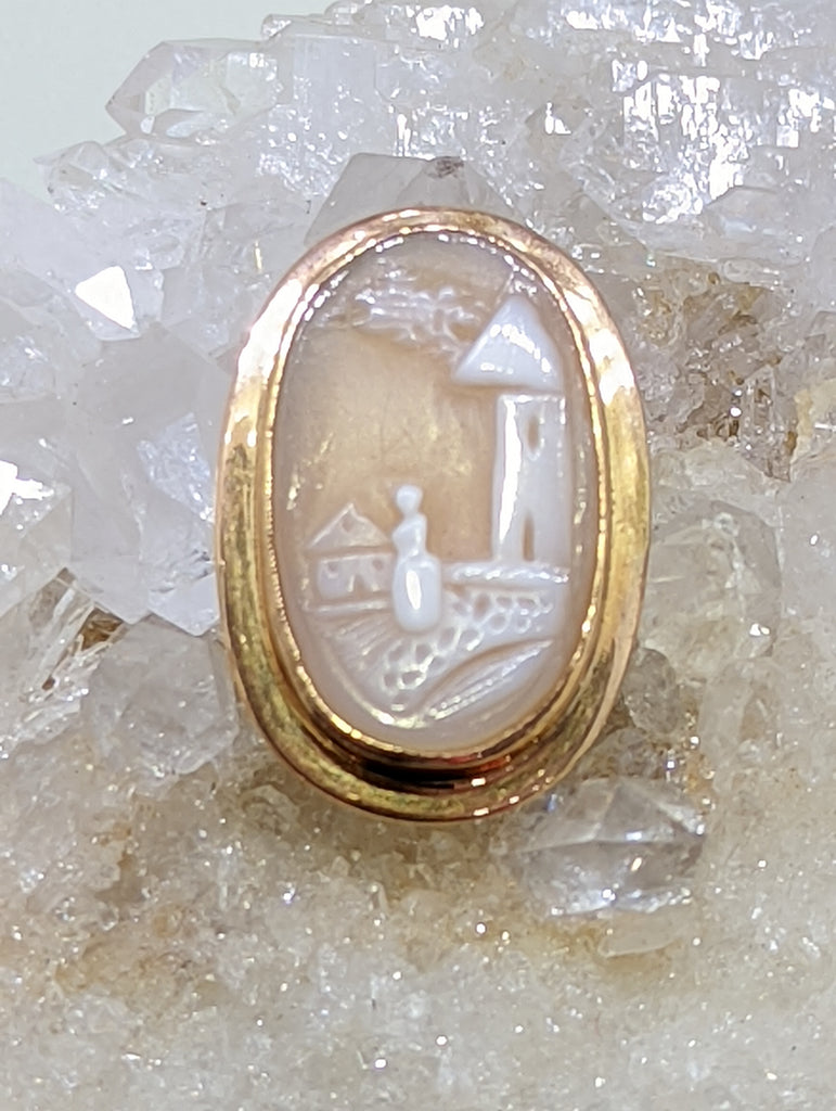 Vintage Cameo Pin