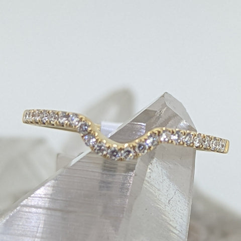 14K Yellow Gold Wedding Band