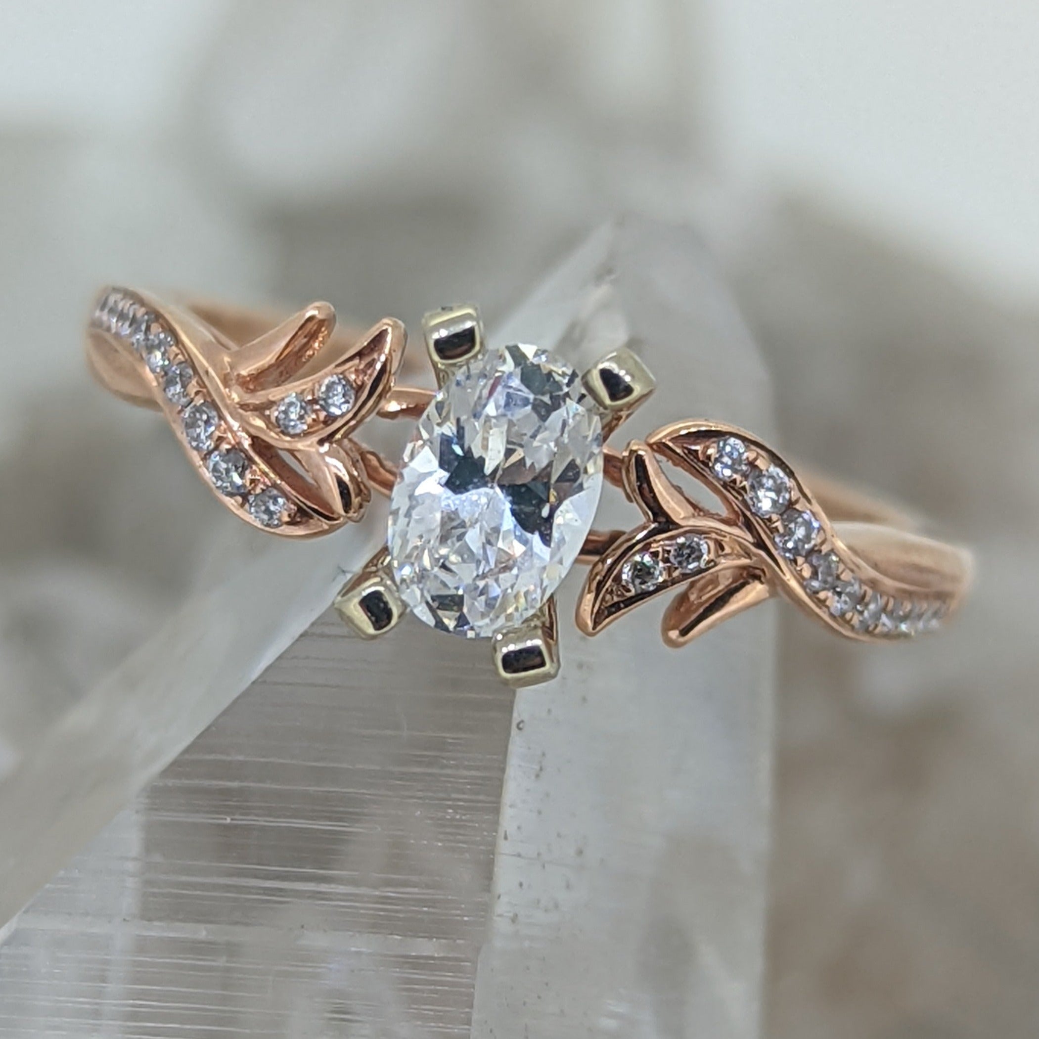 Cubic Zirconia Vs Diamond Engagement Rings – Liori Diamonds