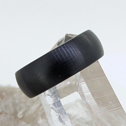 Black Tungsten Wedding Band