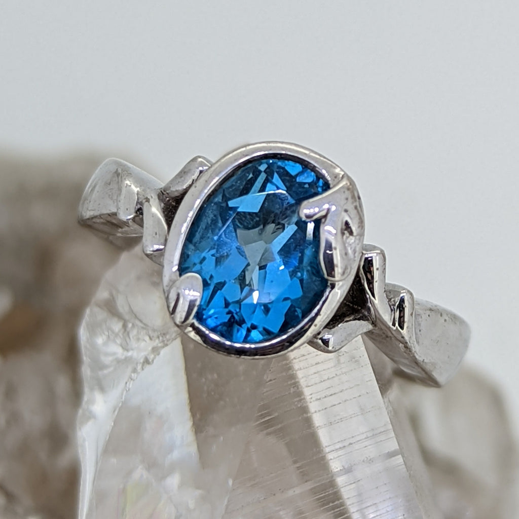 Blue Topaz Ring