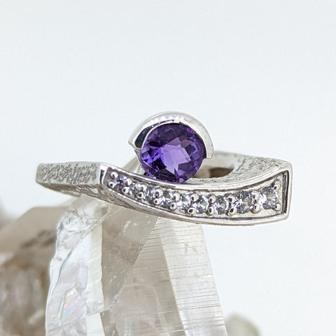 Sterling Silver Amethyst Ring