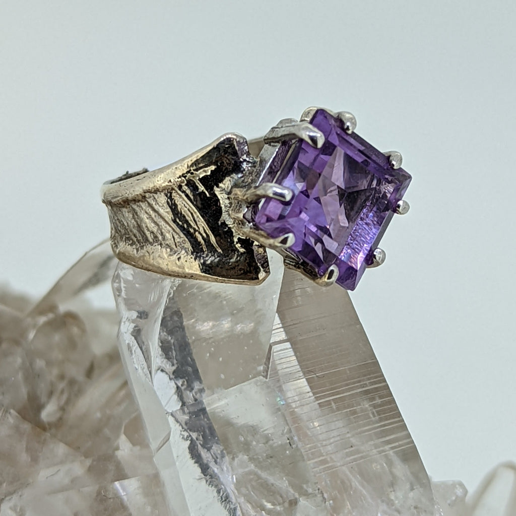 Sterling Silver Amethyst Ring