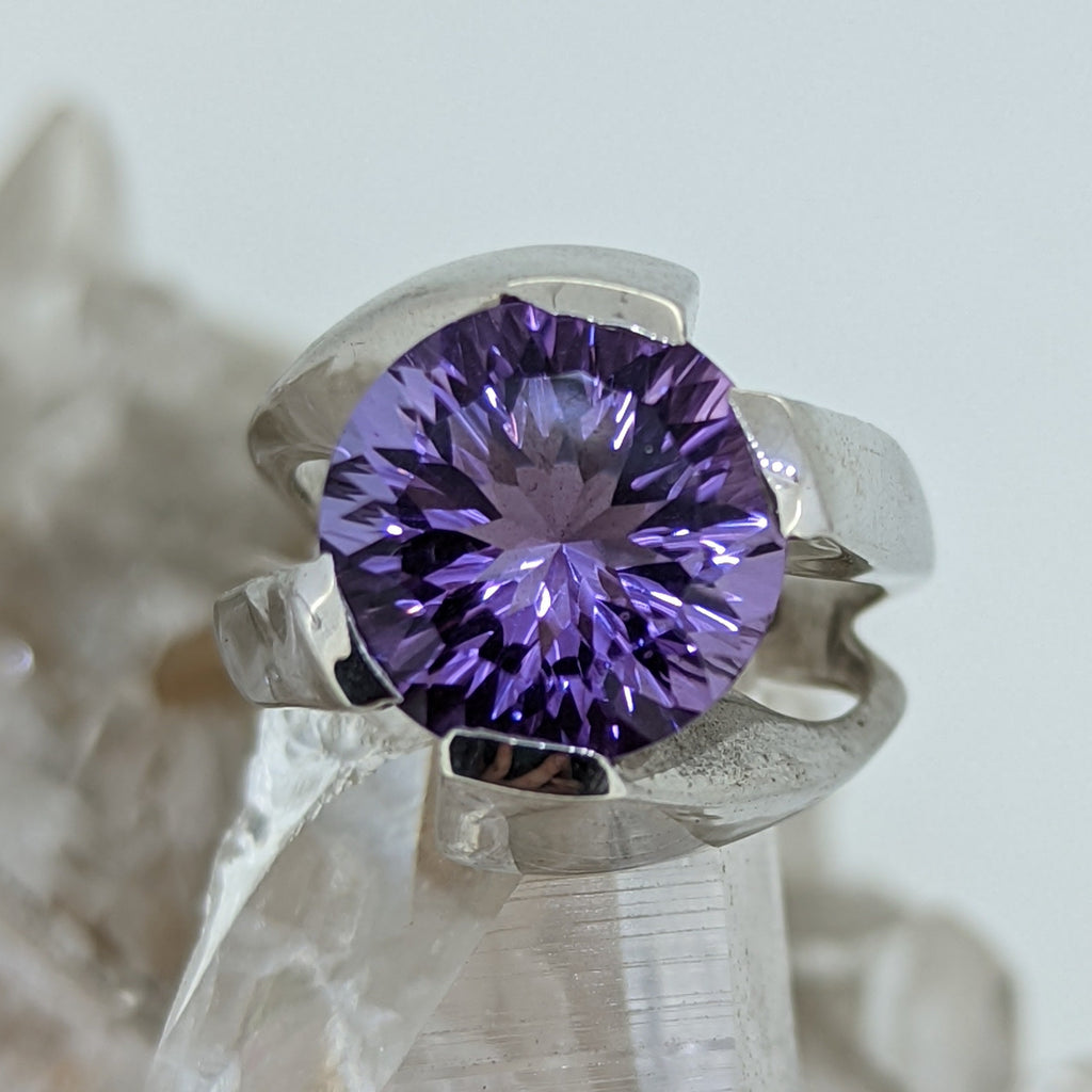 Sterling Silver Amethyst Ring
