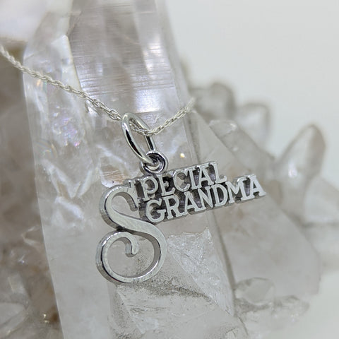 Sterling Silver Grandmother Necklace Necklace