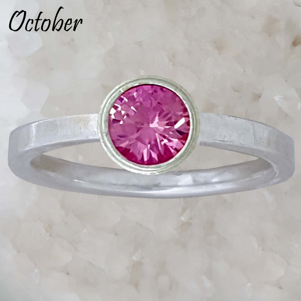 Beautiful Stacking Mother's Rings