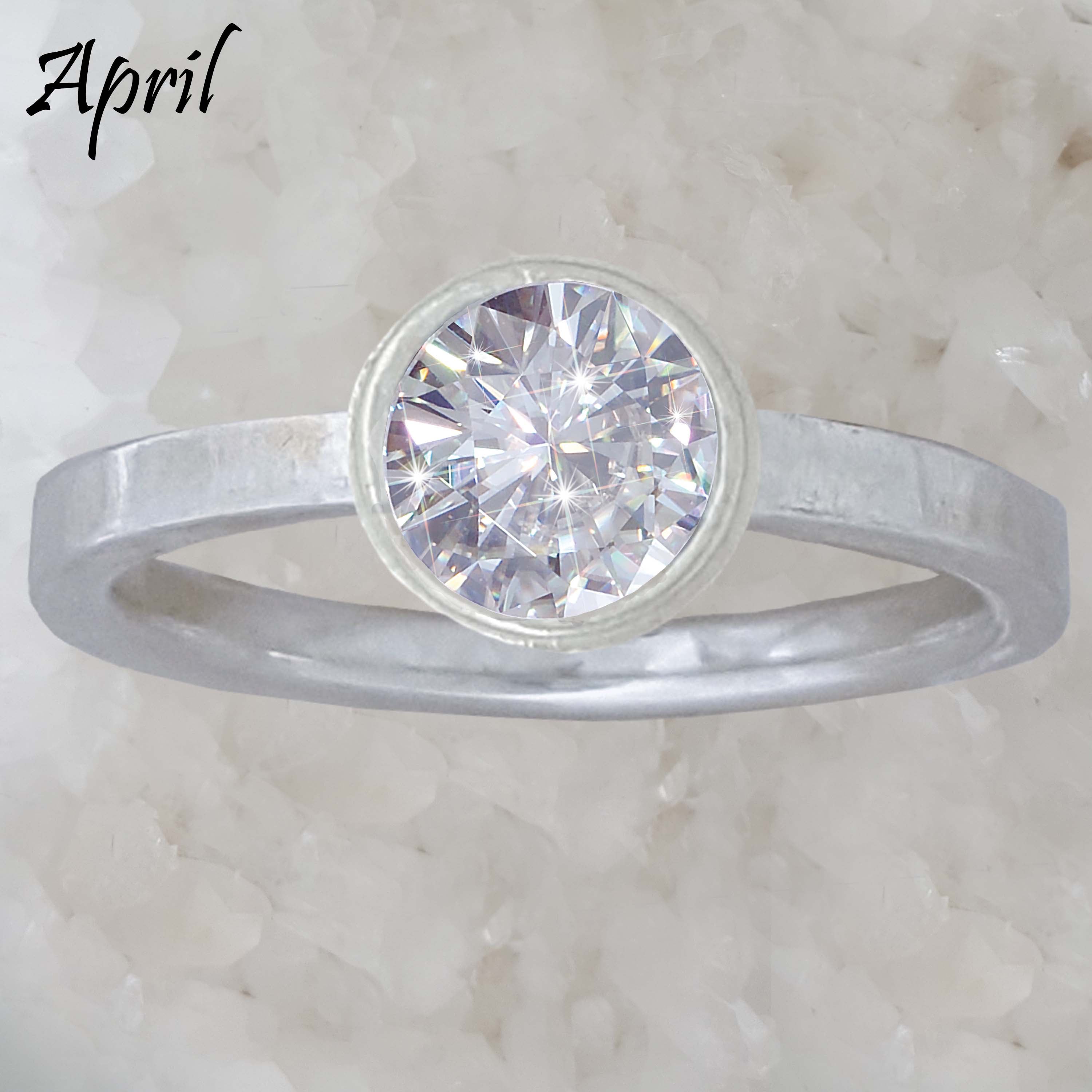 Beautiful Stacking Mother's Rings - Main Image