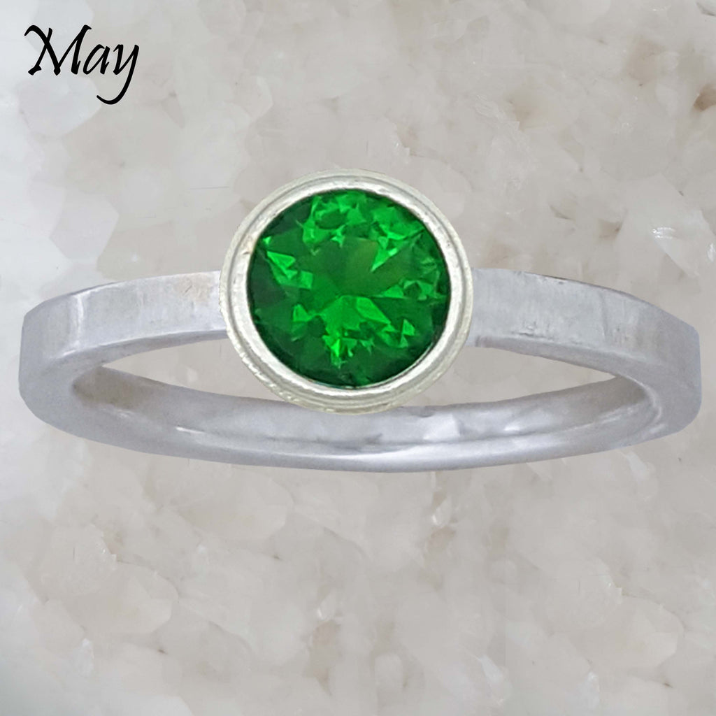 Beautiful Stacking Mother's Rings