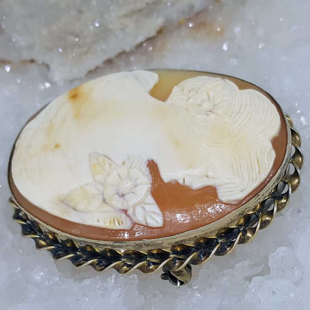 Vintage Cameo Pin
